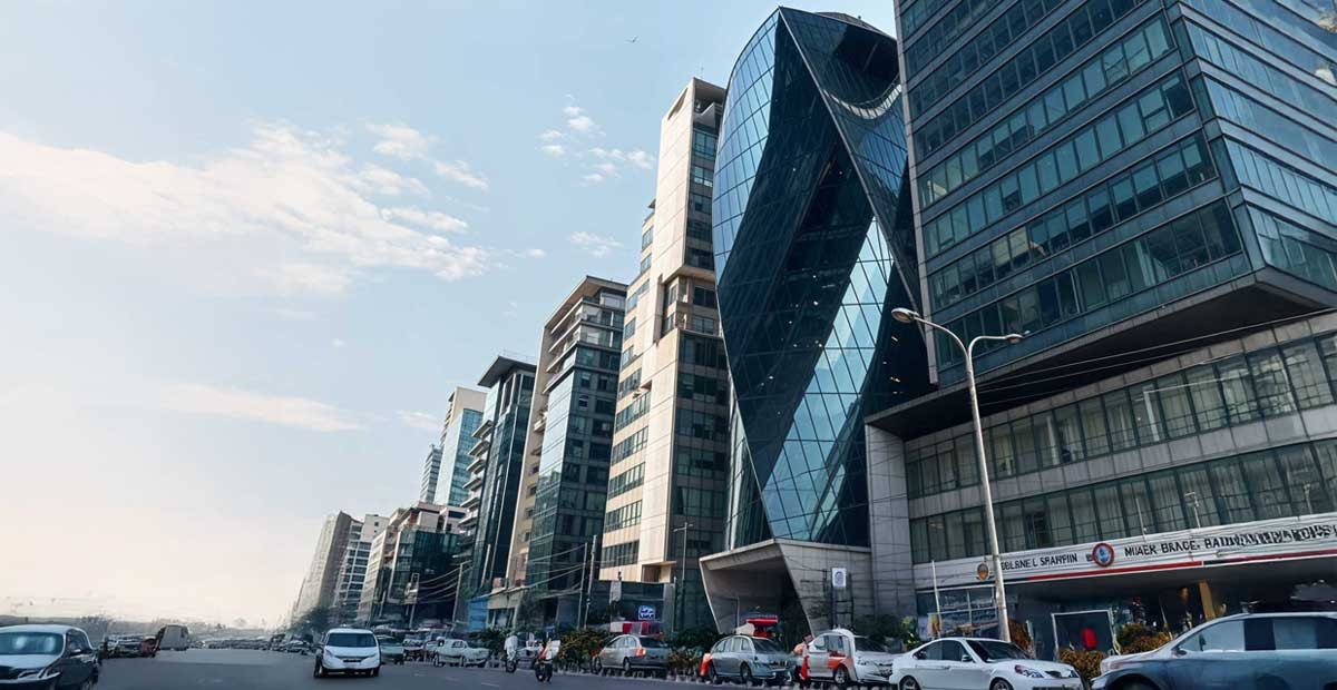 A image that shows a mountain range